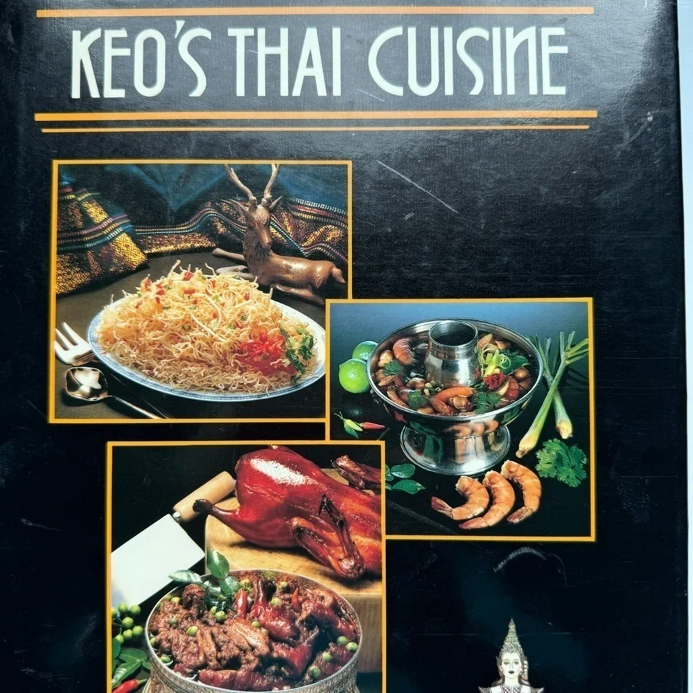 Vintage Keo’s  Thai Cuisine Hardcover Cookbook